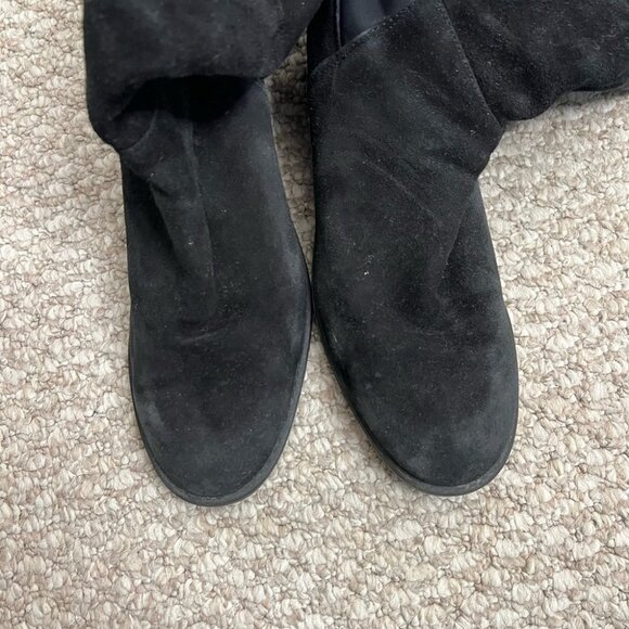 P324. Blondo Black Over the Knee Boots Sleek Design - Picture 13 of 16